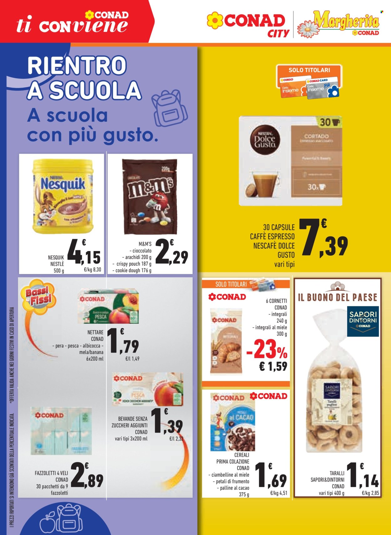 Volantino Margherita Conad - 26/8/2026 - 8/9/2026. Pagina 8