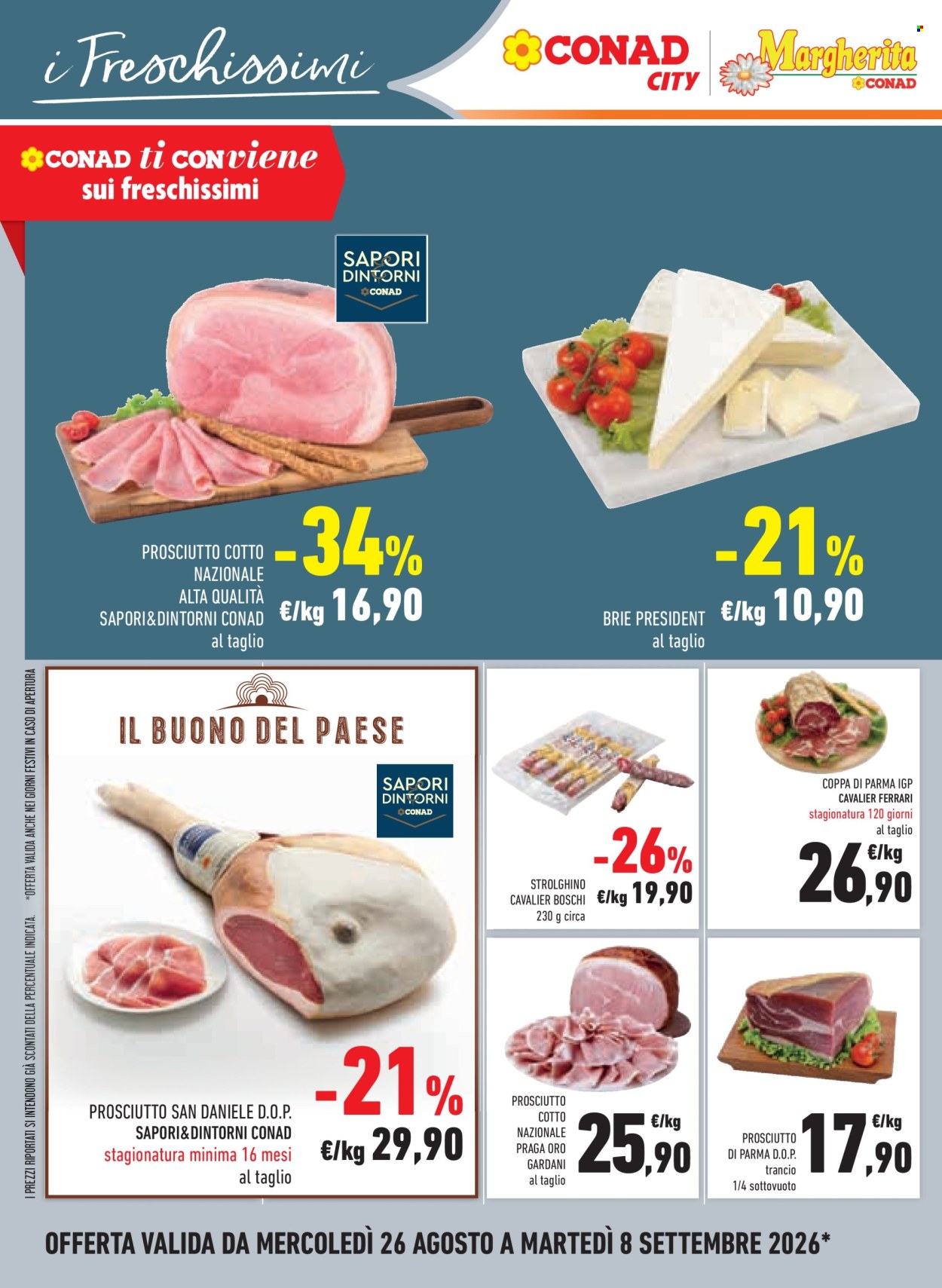 Volantino Margherita Conad - 26/8/2026 - 8/9/2026. Pagina 12