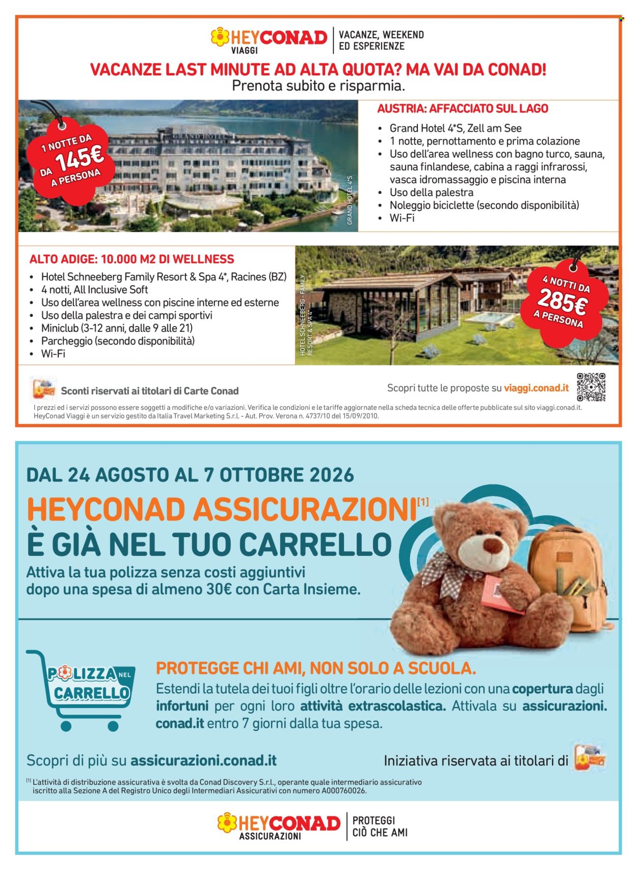 Volantino Margherita Conad - 26/8/2026 - 8/9/2026. Pagina 18