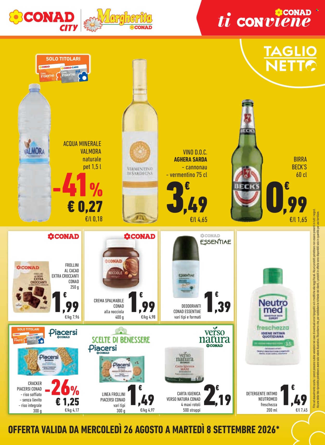 Volantino Conad City - 26/8/2026 - 8/9/2026. Pagina 9