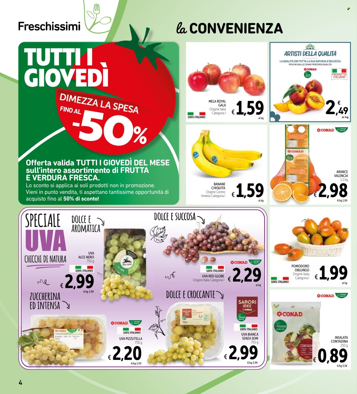 Volantino Spazio Conad - 25/8/2026 - 7/9/2026. Pagina 4