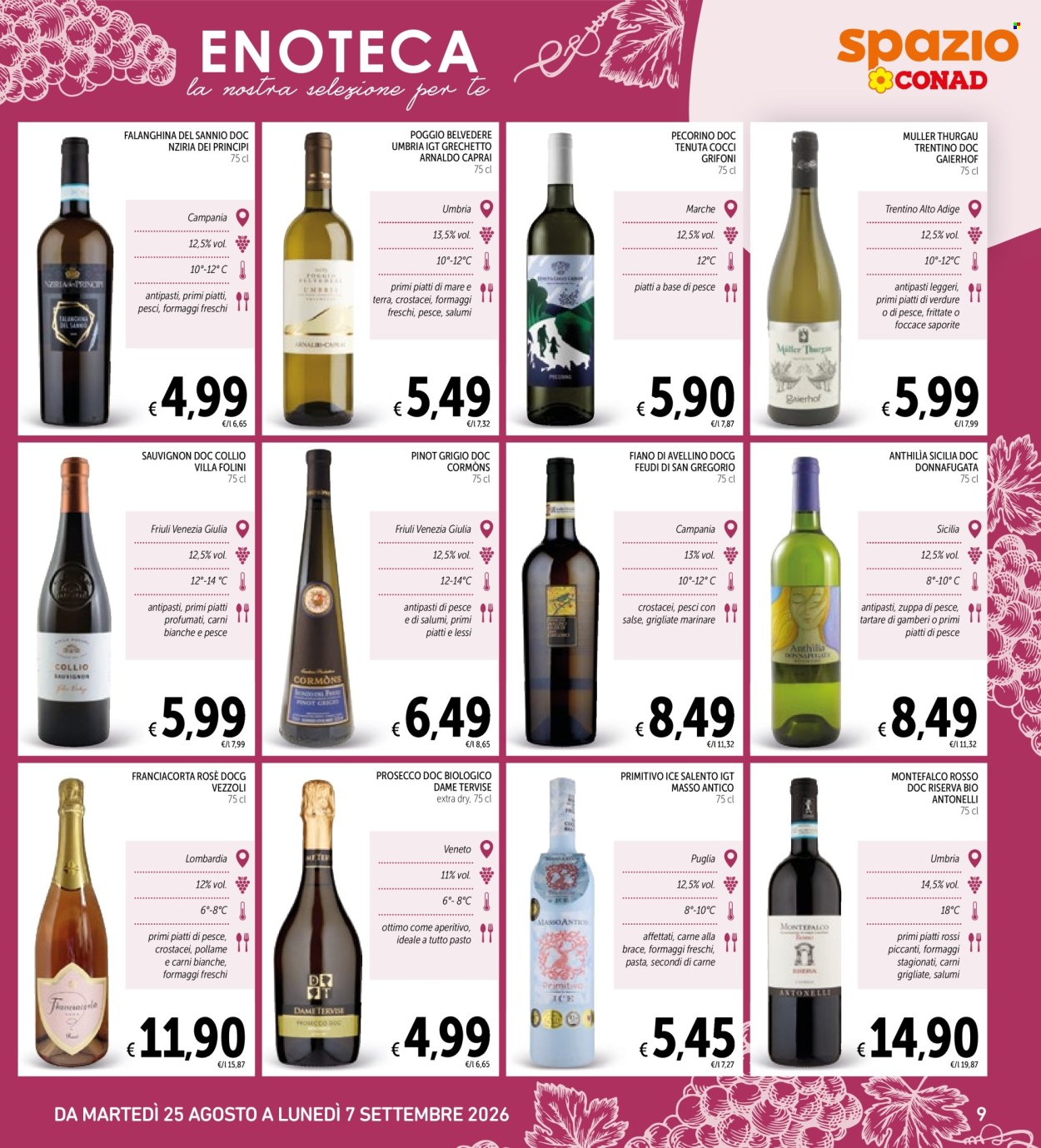 Volantino Spazio Conad - 25/8/2026 - 7/9/2026. Pagina 9