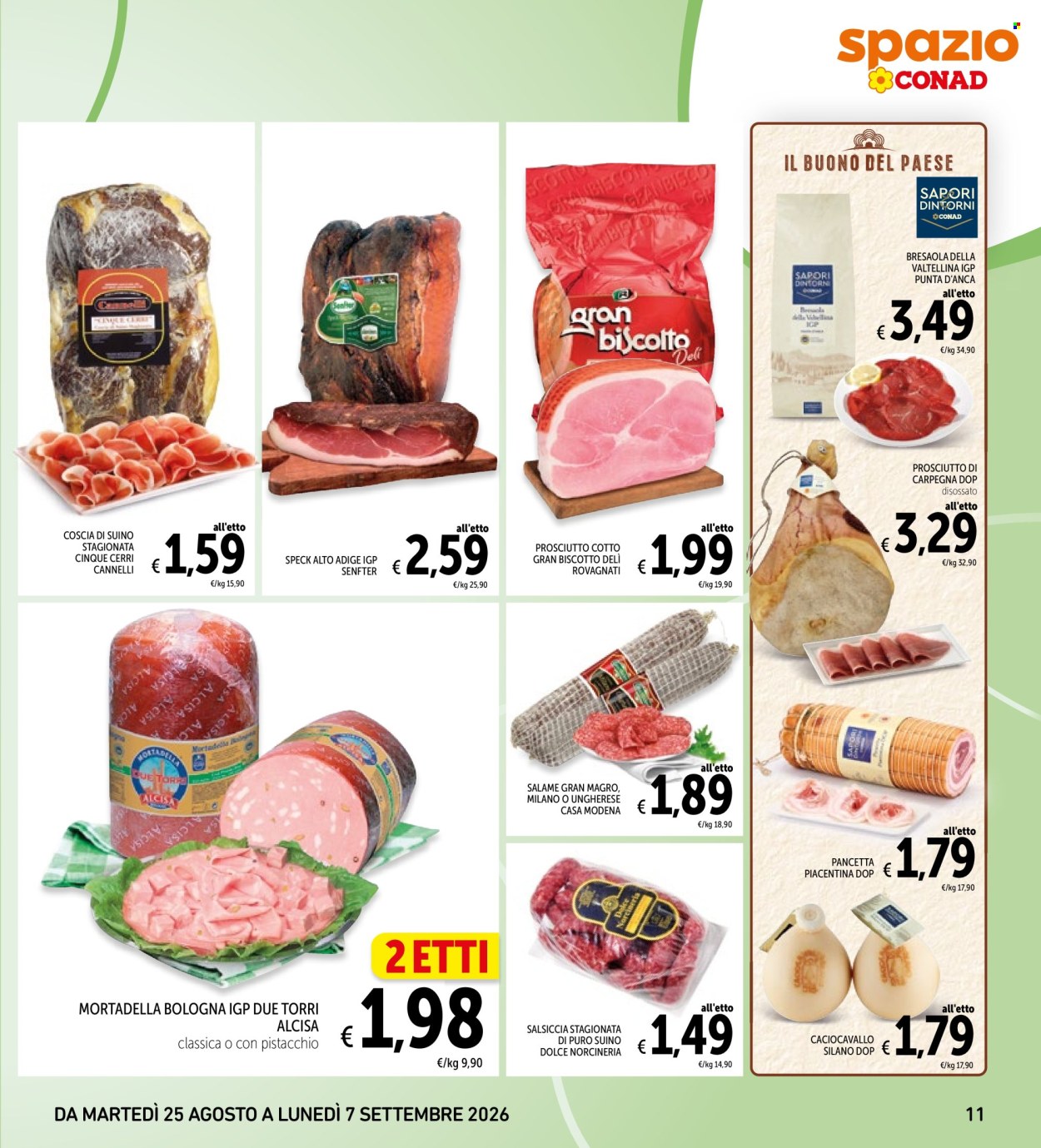Volantino Spazio Conad - 25/8/2026 - 7/9/2026. Pagina 11