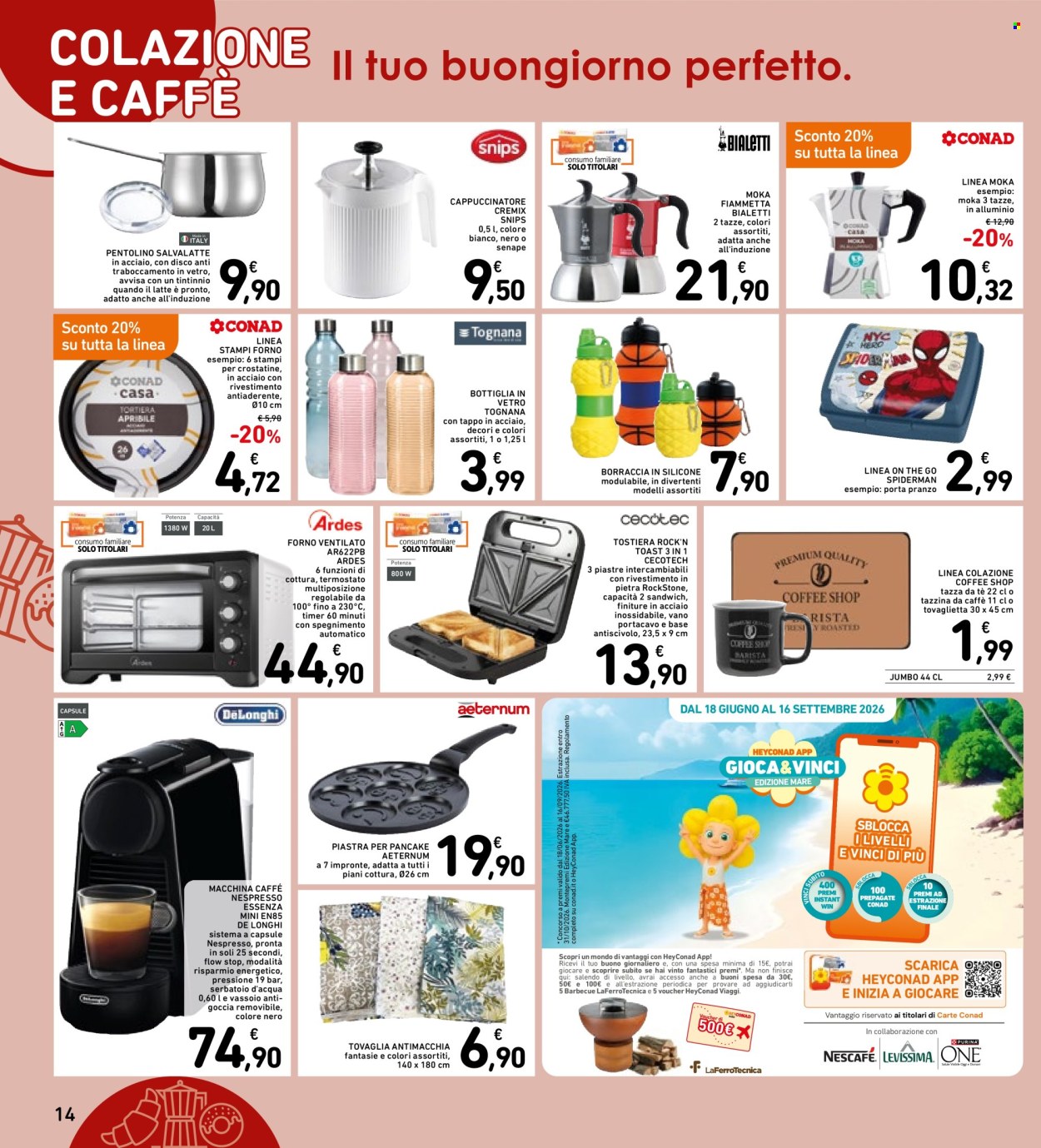 Volantino Spazio Conad - 25/8/2026 - 7/9/2026. Pagina 14