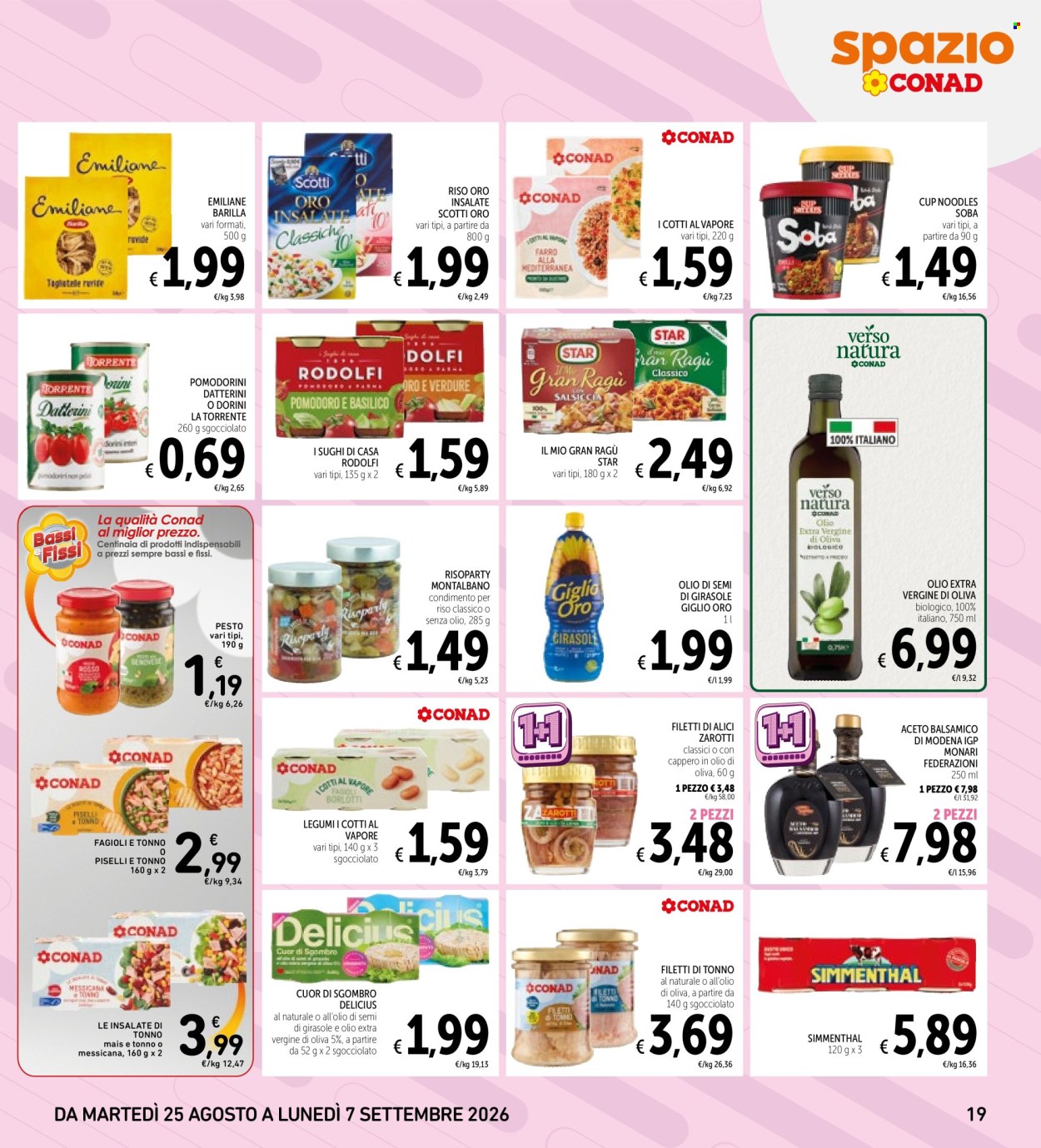 Volantino Spazio Conad - 25/8/2026 - 7/9/2026. Pagina 19
