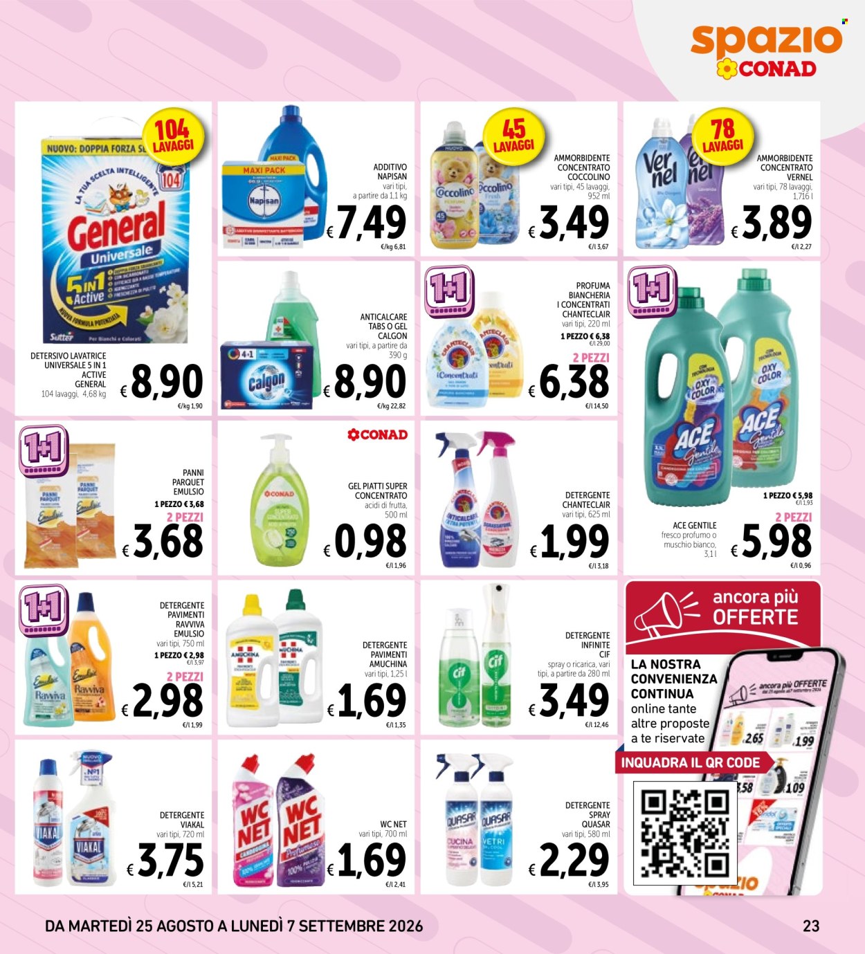 Volantino Spazio Conad - 25/8/2026 - 7/9/2026. Pagina 23