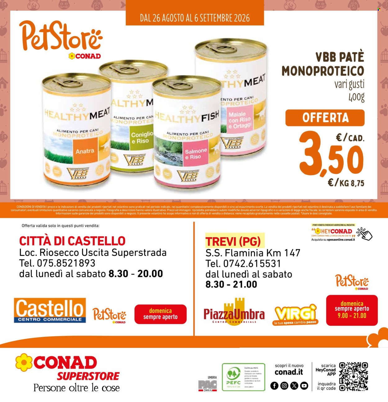 Volantino Conad Superstore - 26/8/2026 - 6/9/2026. Pagina 4