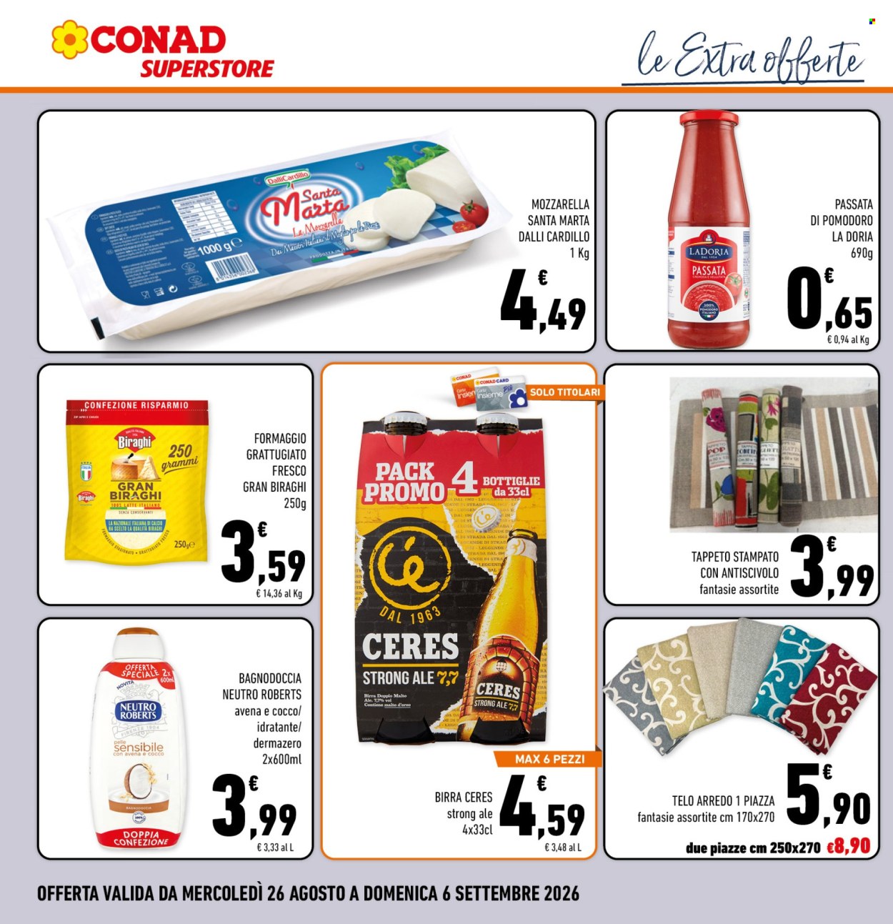 Volantino Conad Superstore - 26/8/2026 - 6/9/2026. Pagina 2
