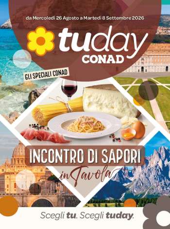 Volantino TuDay Conad - 26/8/2026 - 8/9/2026.