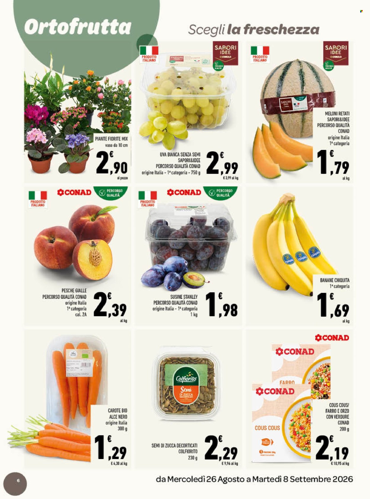 Volantino TuDay Conad - 26/8/2026 - 8/9/2026. Pagina 6
