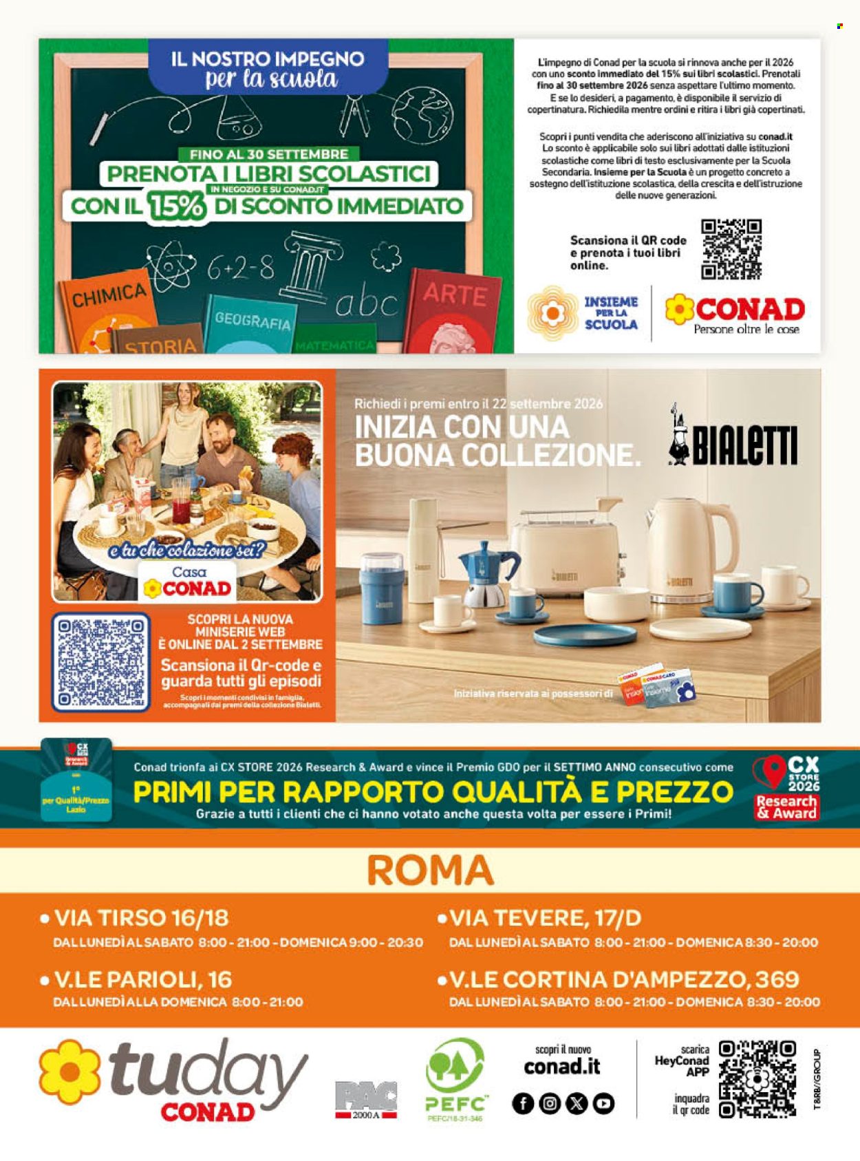 Volantino TuDay Conad - 26/8/2026 - 8/9/2026. Pagina 16