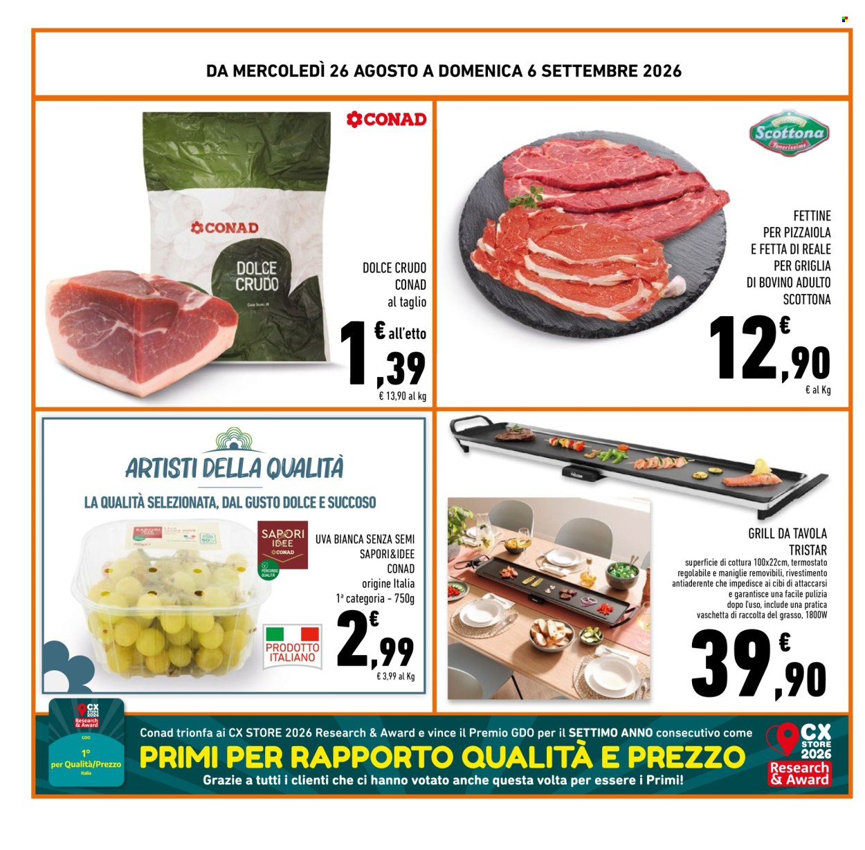 Volantino Conad Superstore - 26/8/2026 - 8/9/2026. Pagina 8