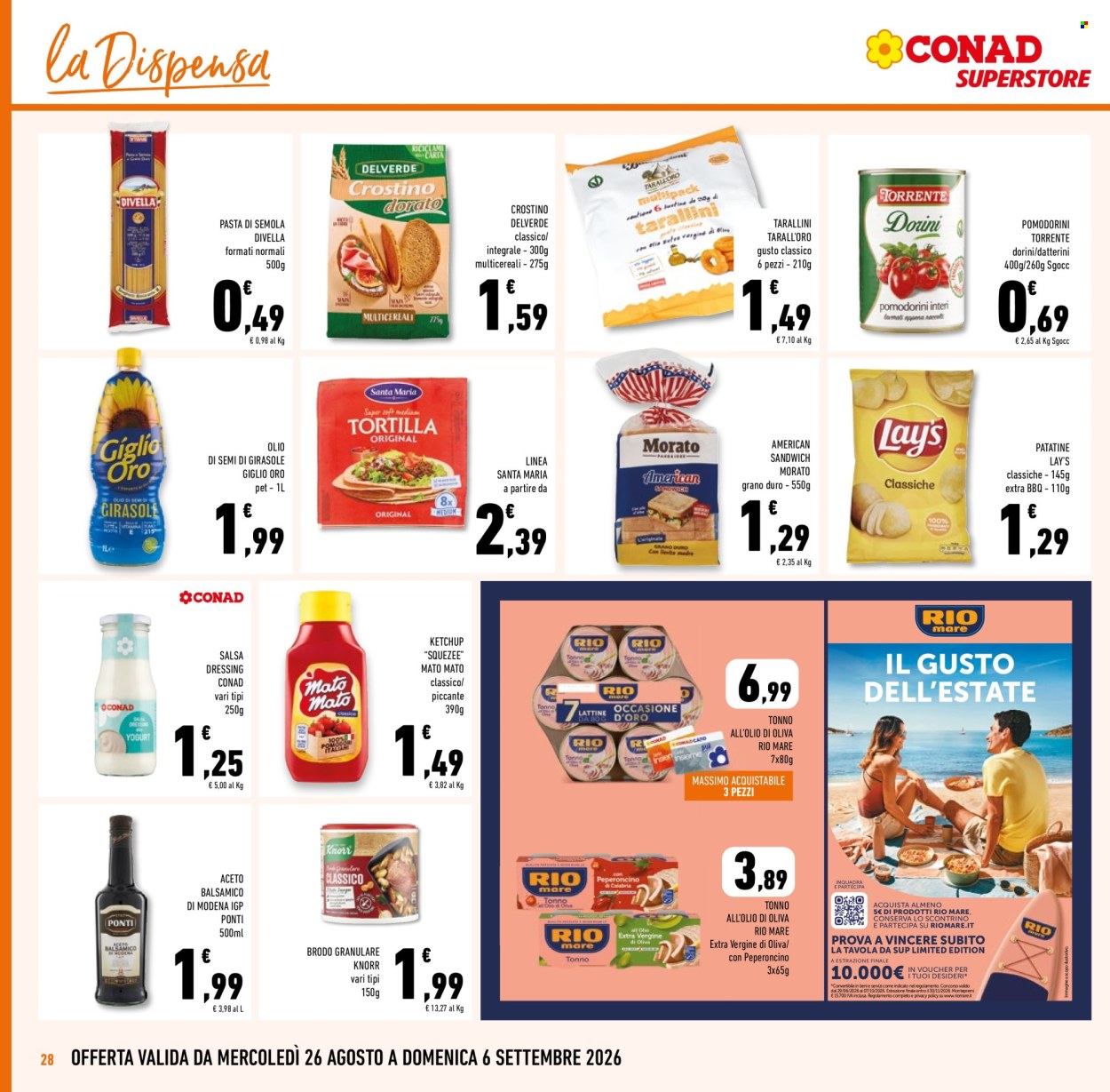 Volantino Conad Superstore - 26/8/2026 - 8/9/2026. Pagina 28