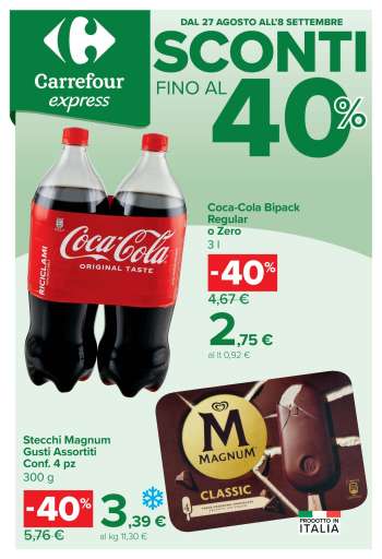 Volantino Carrefour - 27/8/2026 - 8/9/2026.