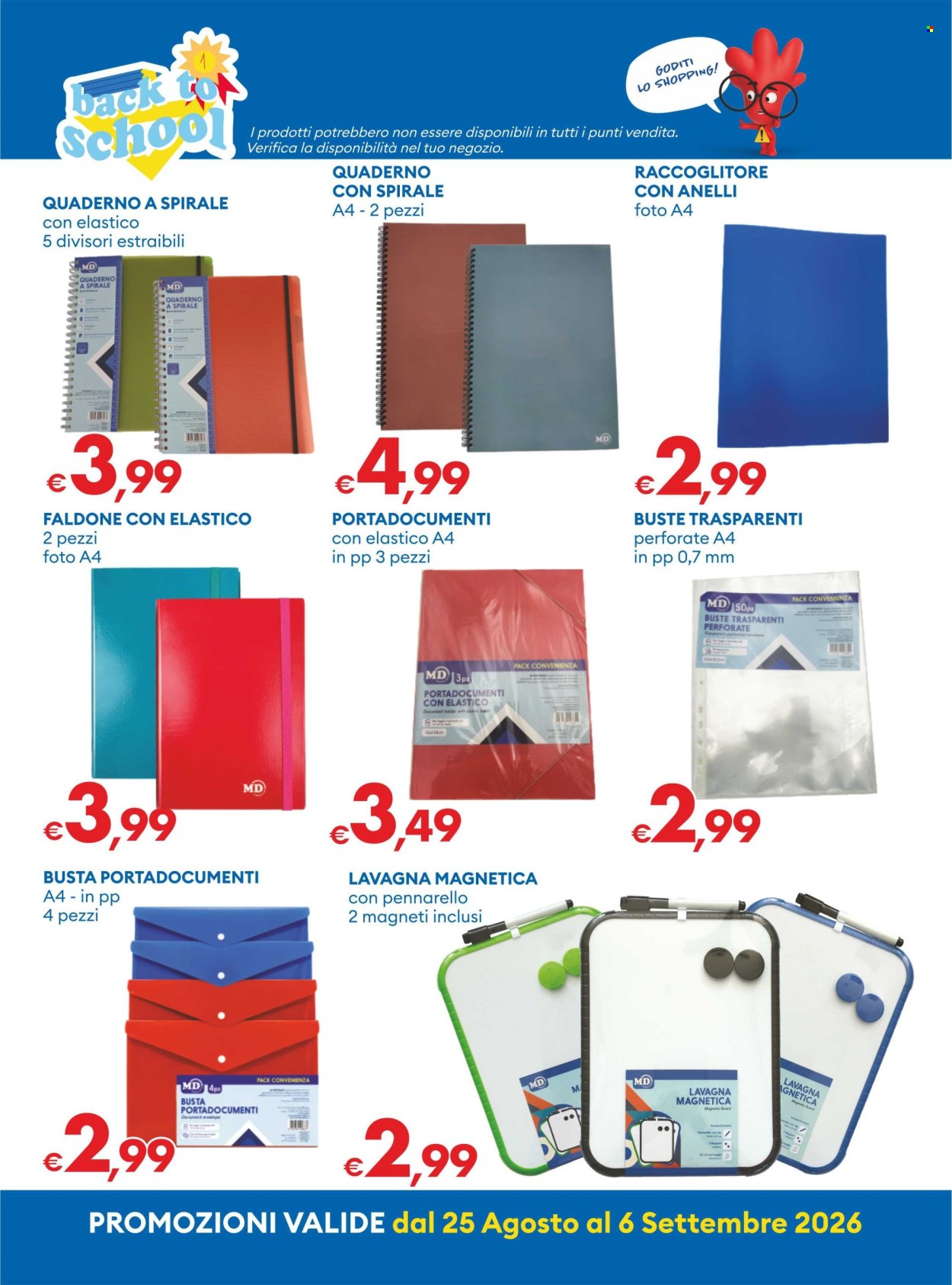 Volantino MD Discount - 25/8/2026 - 6/9/2026. Pagina 28