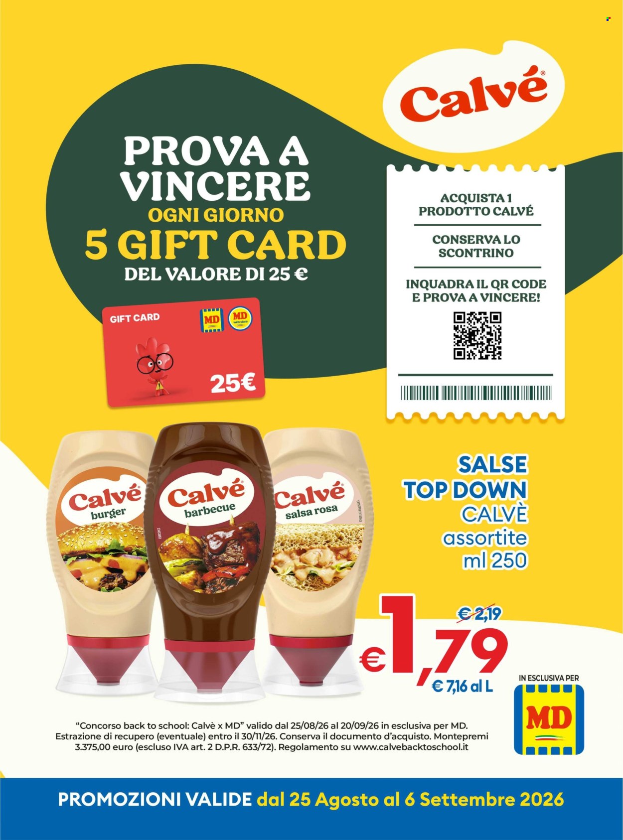 Volantino MD Discount - 25/8/2026 - 6/9/2026. Pagina 20