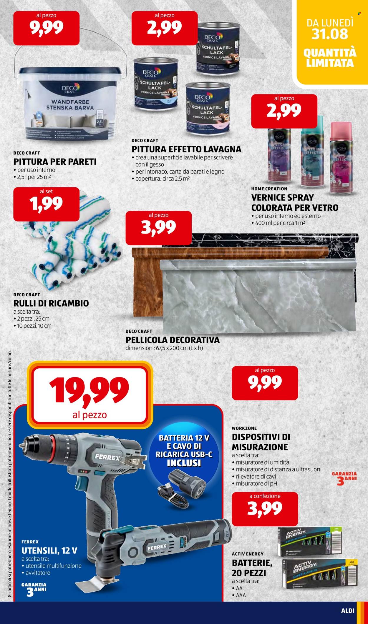 Volantino Aldi - 31/8/2026 - 6/9/2026. Pagina 25