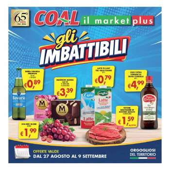 Volantino COAL - 27/8/2026 - 9/9/2026.