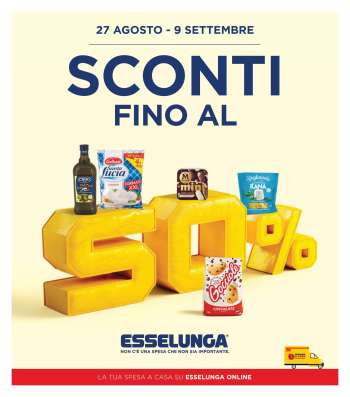Volantino Esselunga - 27/8/2026 - 9/9/2026.