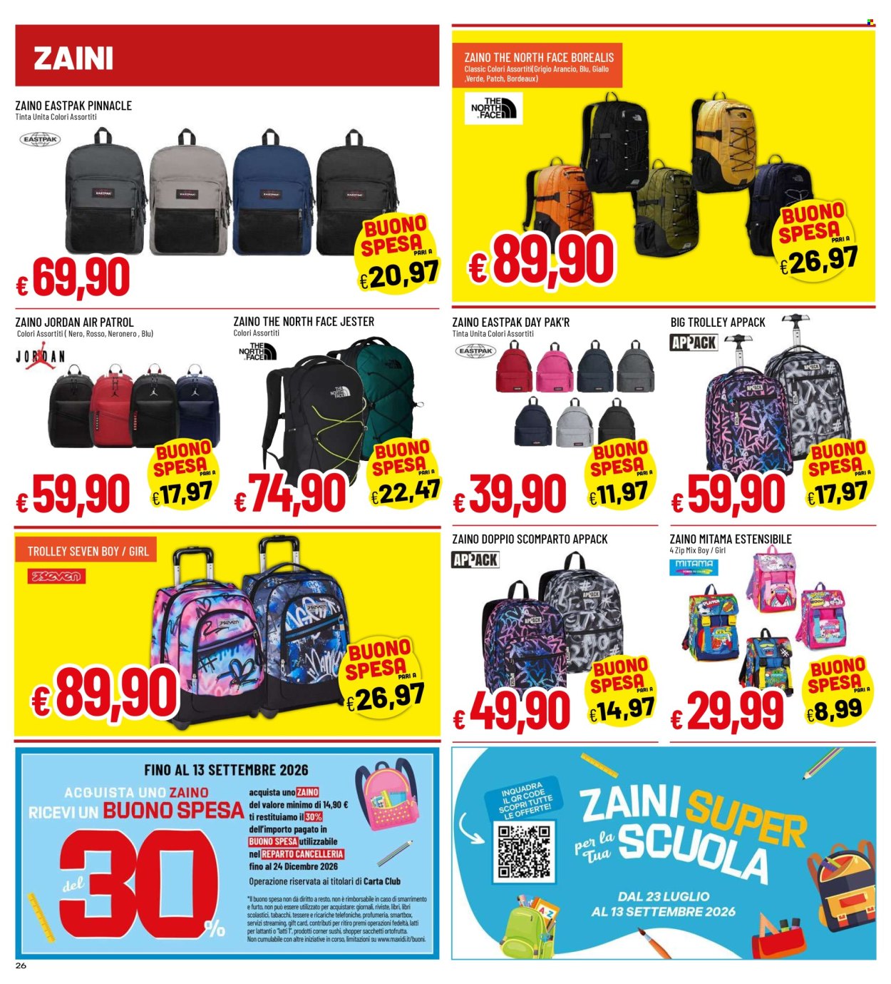 Volantino Famila - 27/8/2026 - 6/9/2026. Pagina 26