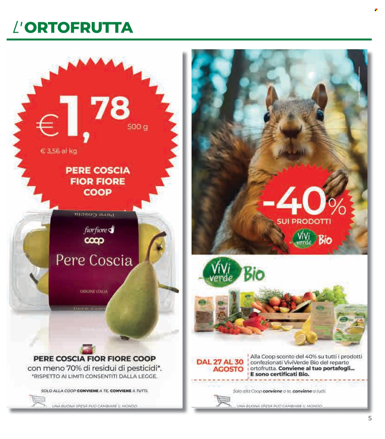 Volantino Coop - 27/8/2026 - 9/9/2026. Pagina 5