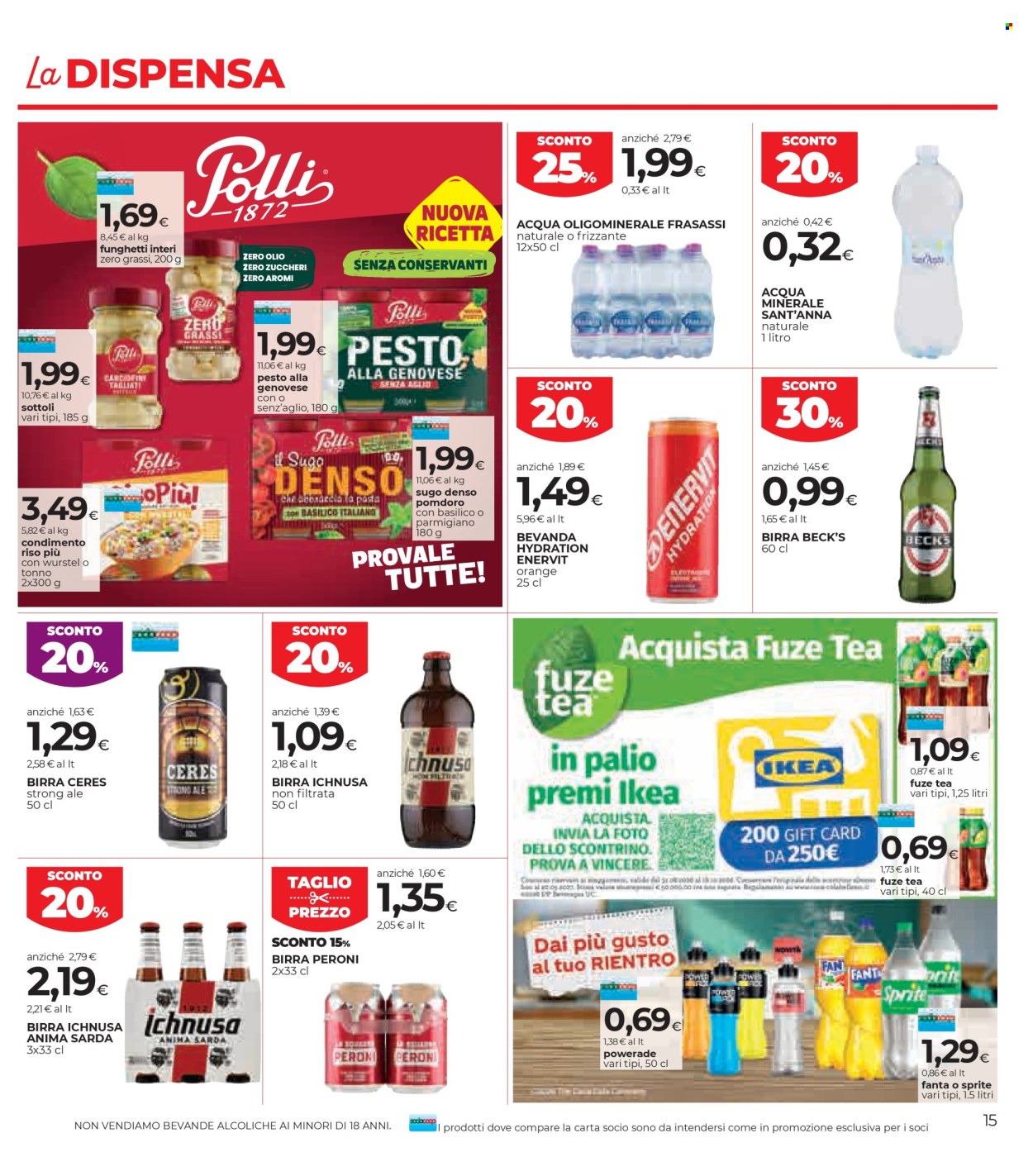 Volantino Coop - 27/8/2026 - 9/9/2026. Pagina 15
