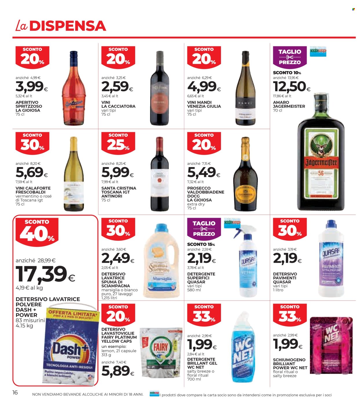 Volantino Coop - 27/8/2026 - 9/9/2026. Pagina 16