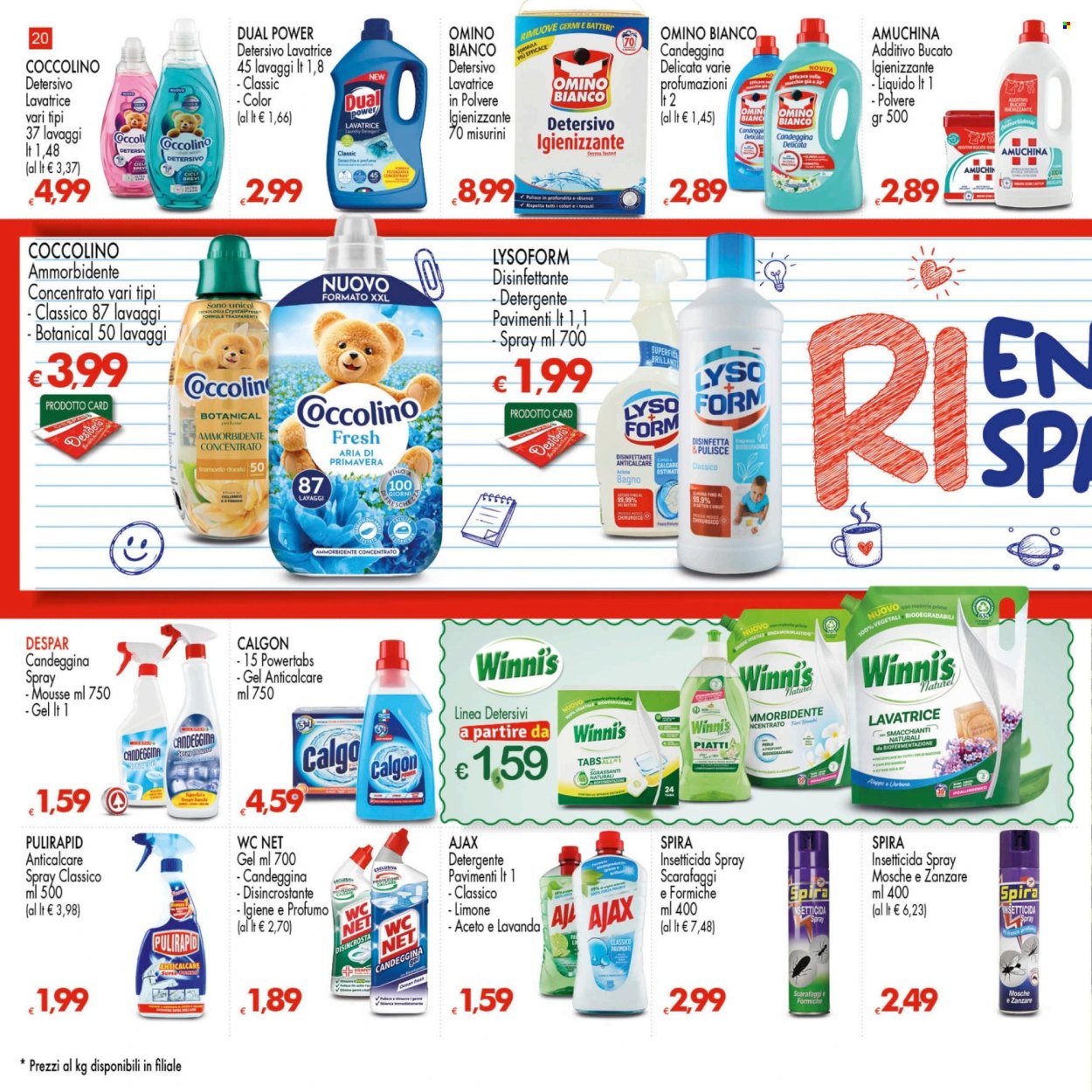 Volantino Despar - 27/8/2026 - 9/9/2026. Pagina 20