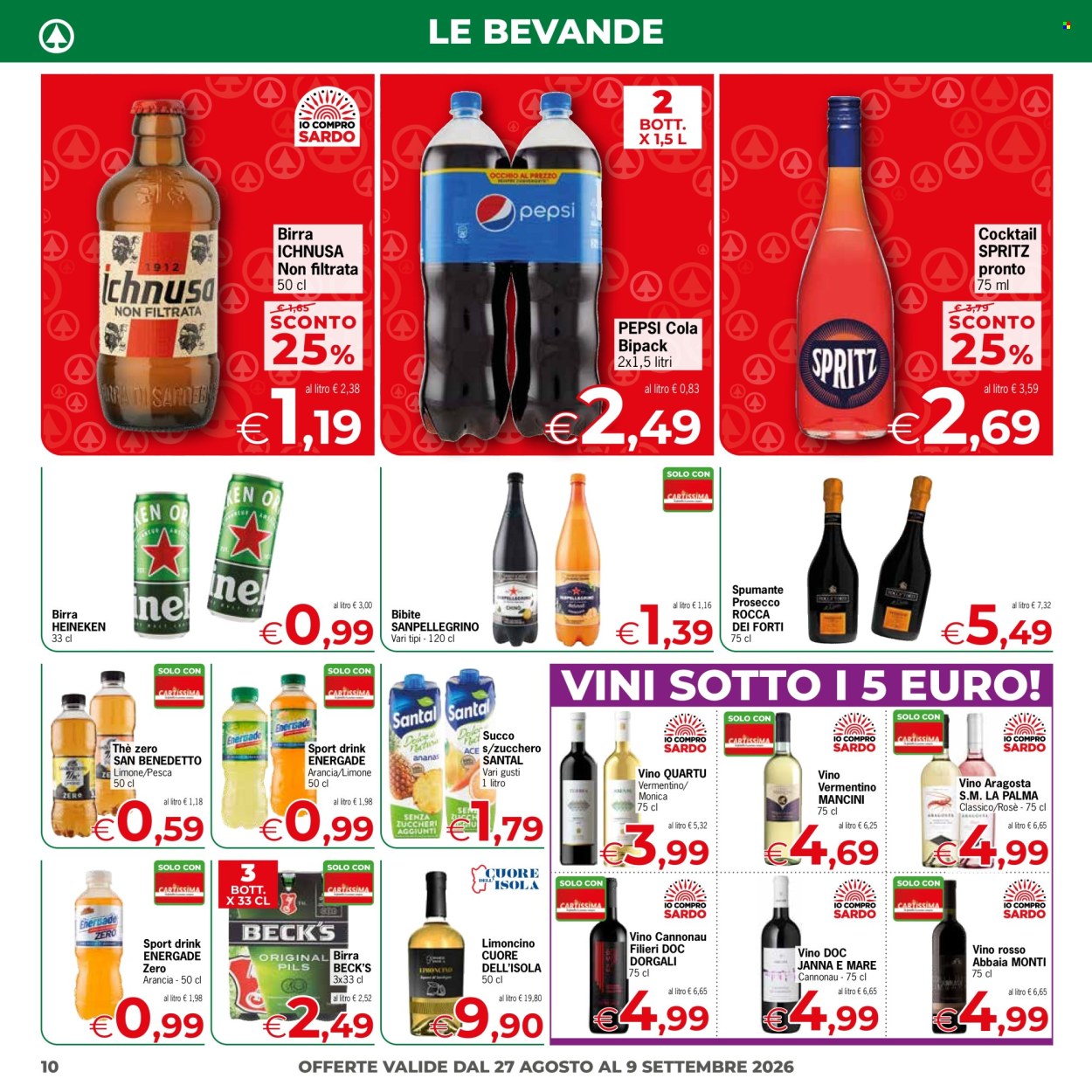 Volantino Despar - 27/8/2026 - 9/9/2026. Pagina 10