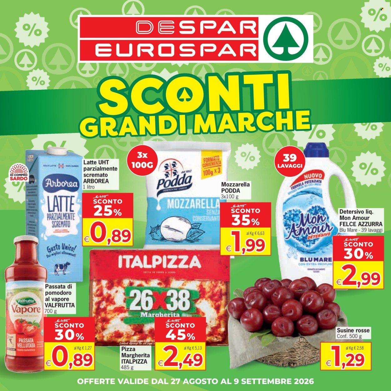 Volantino Despar - 27/8/2026 - 9/9/2026. Pagina 1