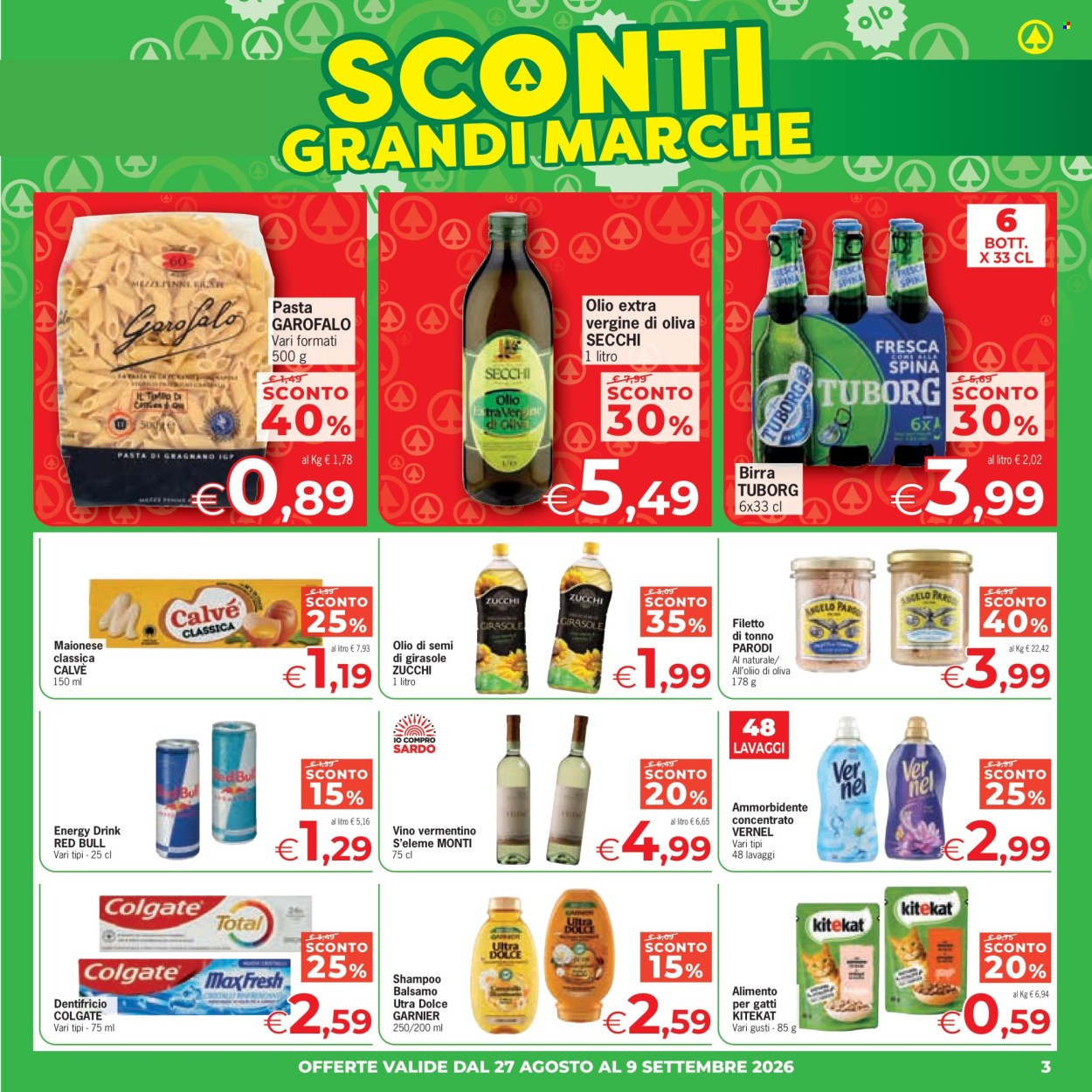 Volantino Despar - 27/8/2026 - 9/9/2026. Pagina 3