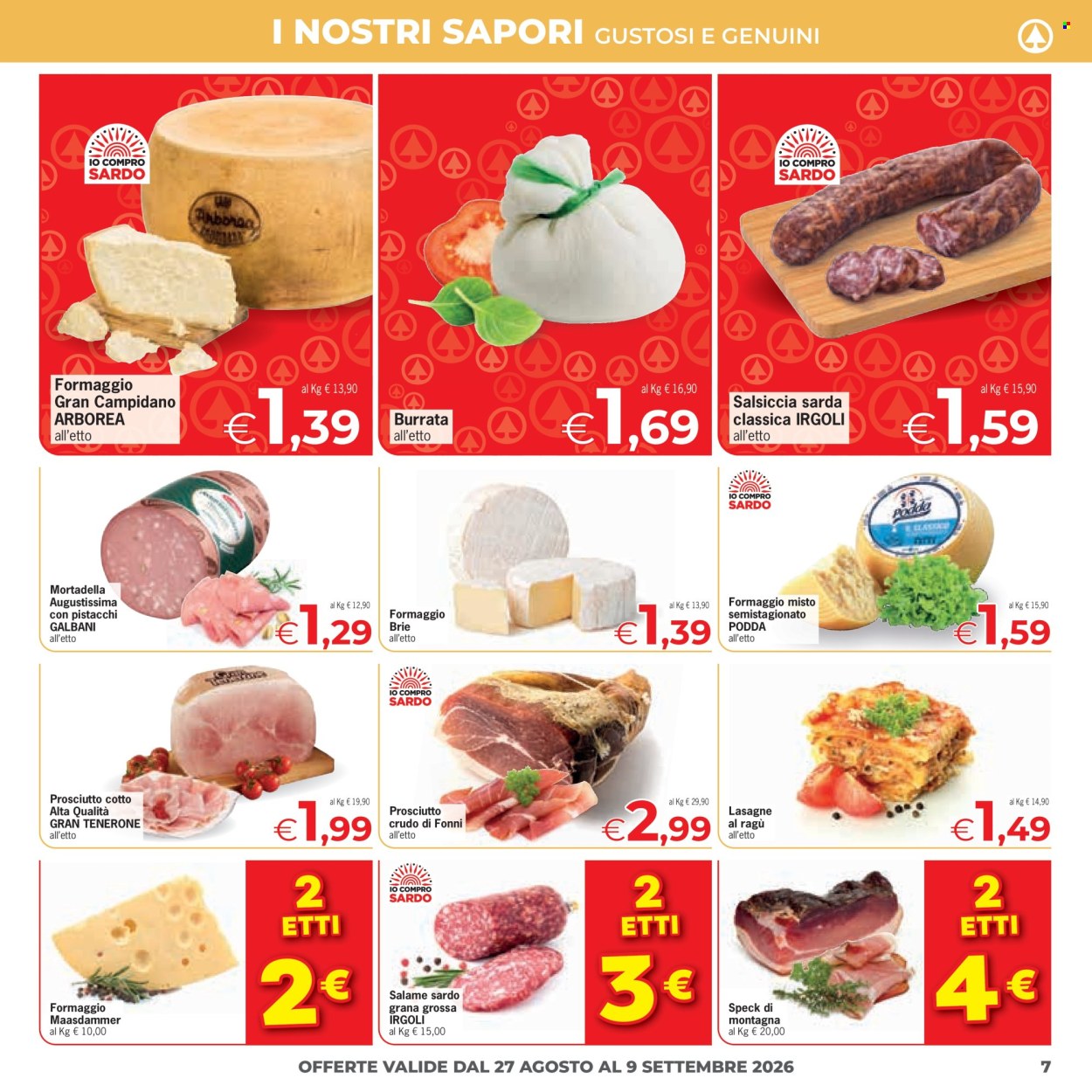 Volantino Despar - 27/8/2026 - 9/9/2026. Pagina 7