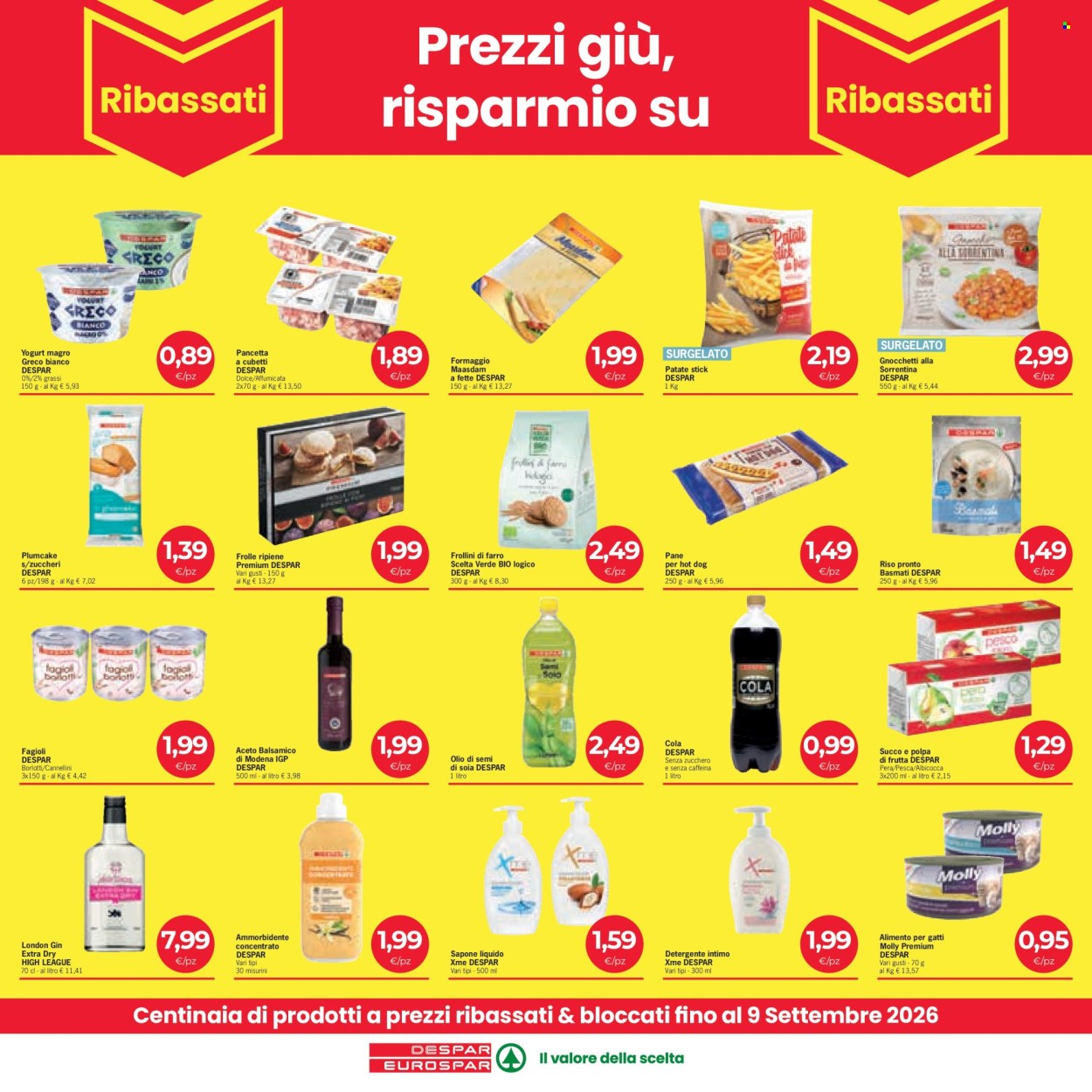 Volantino Despar - 27/8/2026 - 9/9/2026. Pagina 14