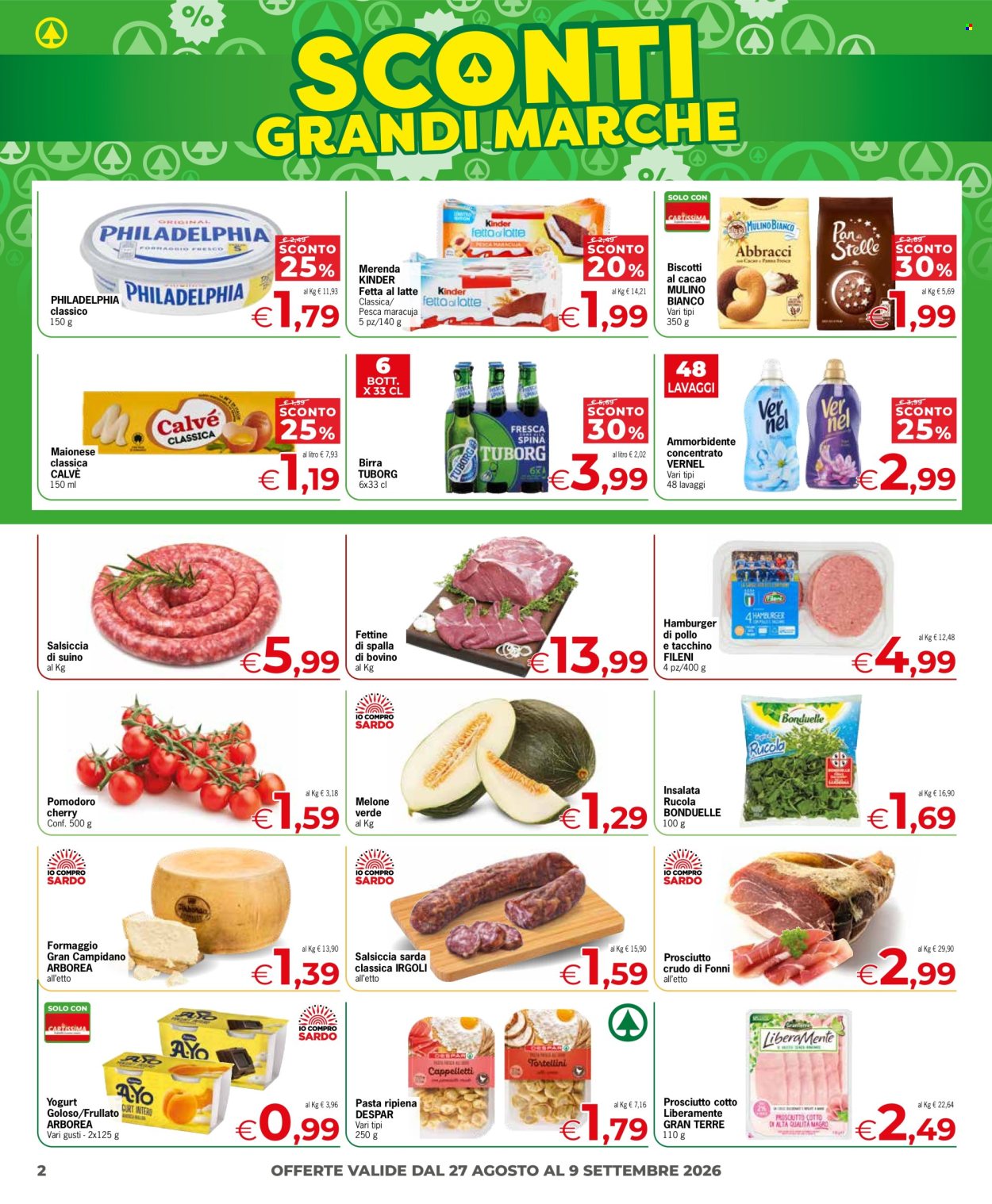 Volantino Despar - 27/8/2026 - 9/9/2026. Pagina 2