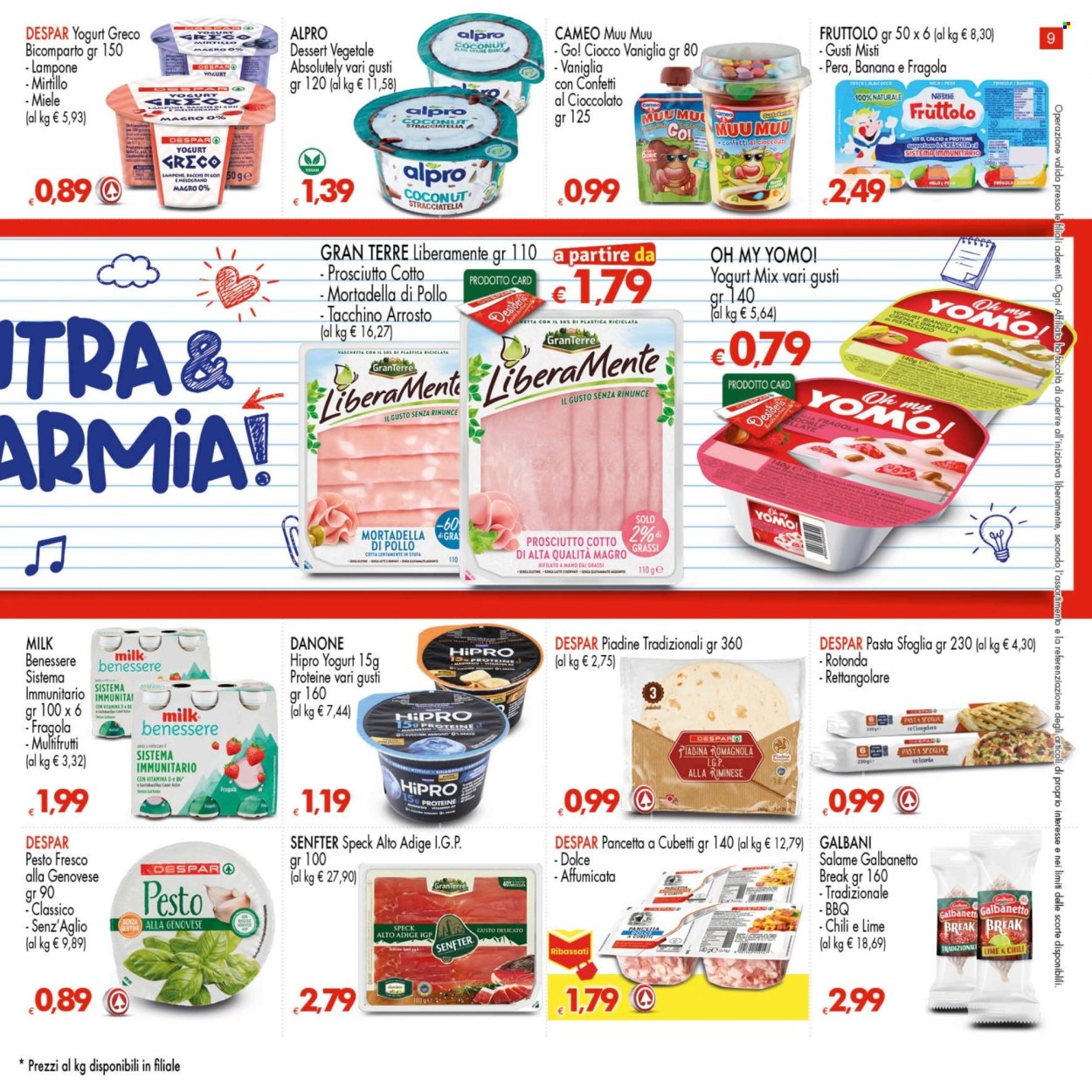 Volantino Eurospar - 27/8/2026 - 9/9/2026. Pagina 9