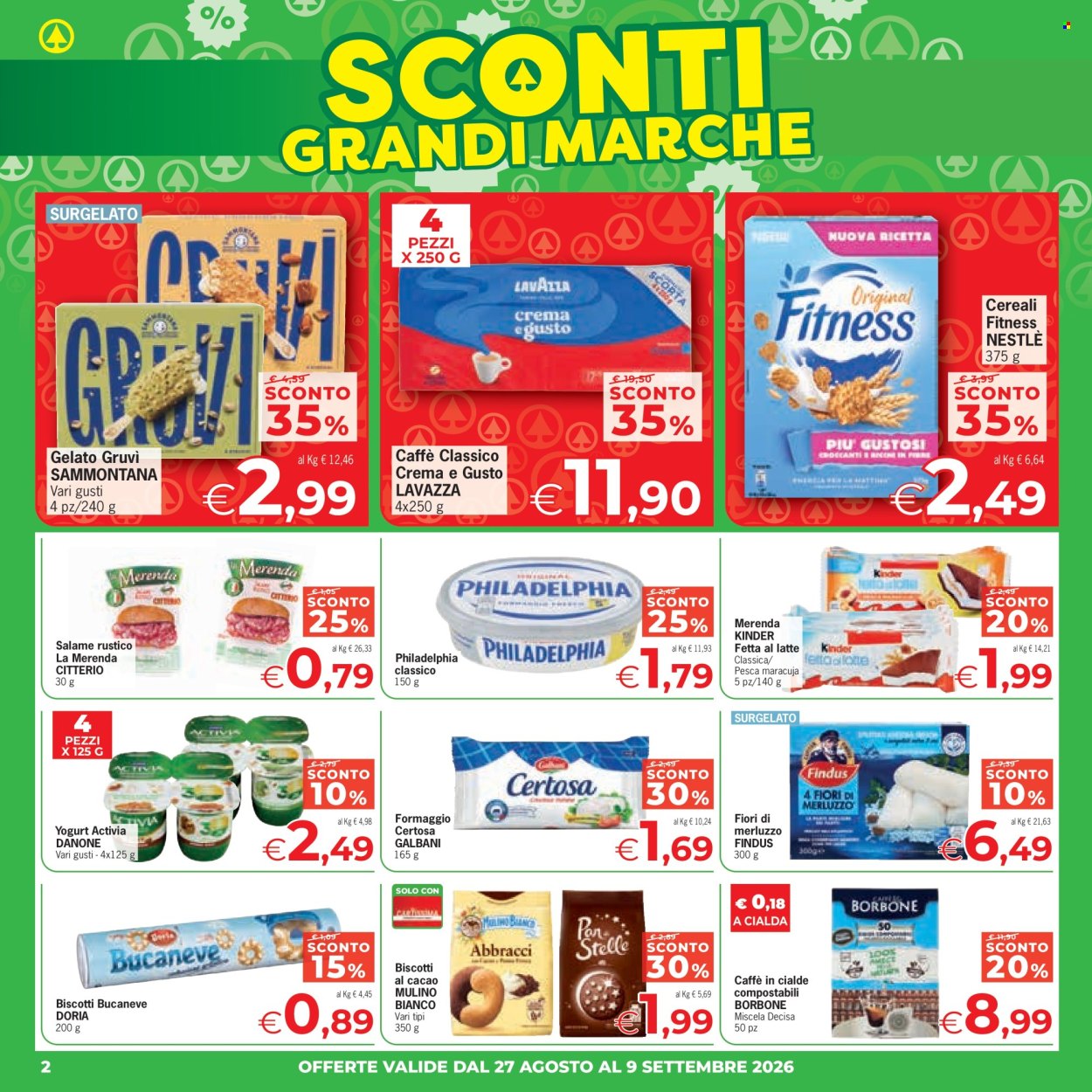 Volantino Eurospar - 27/8/2026 - 9/9/2026. Pagina 2