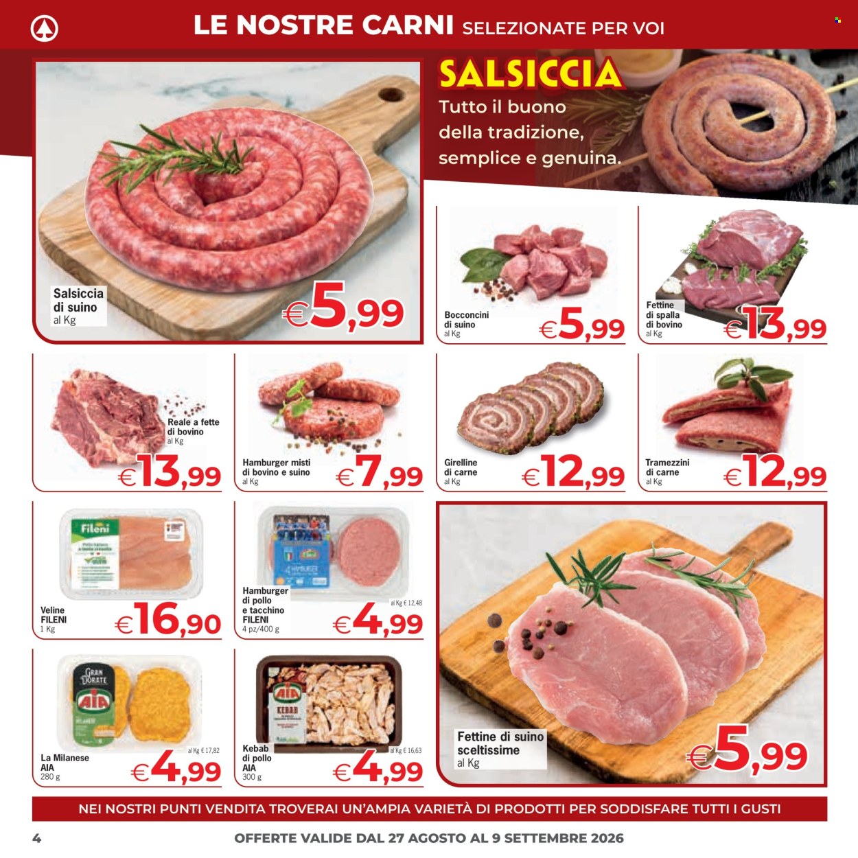 Volantino Eurospar - 27/8/2026 - 9/9/2026. Pagina 4