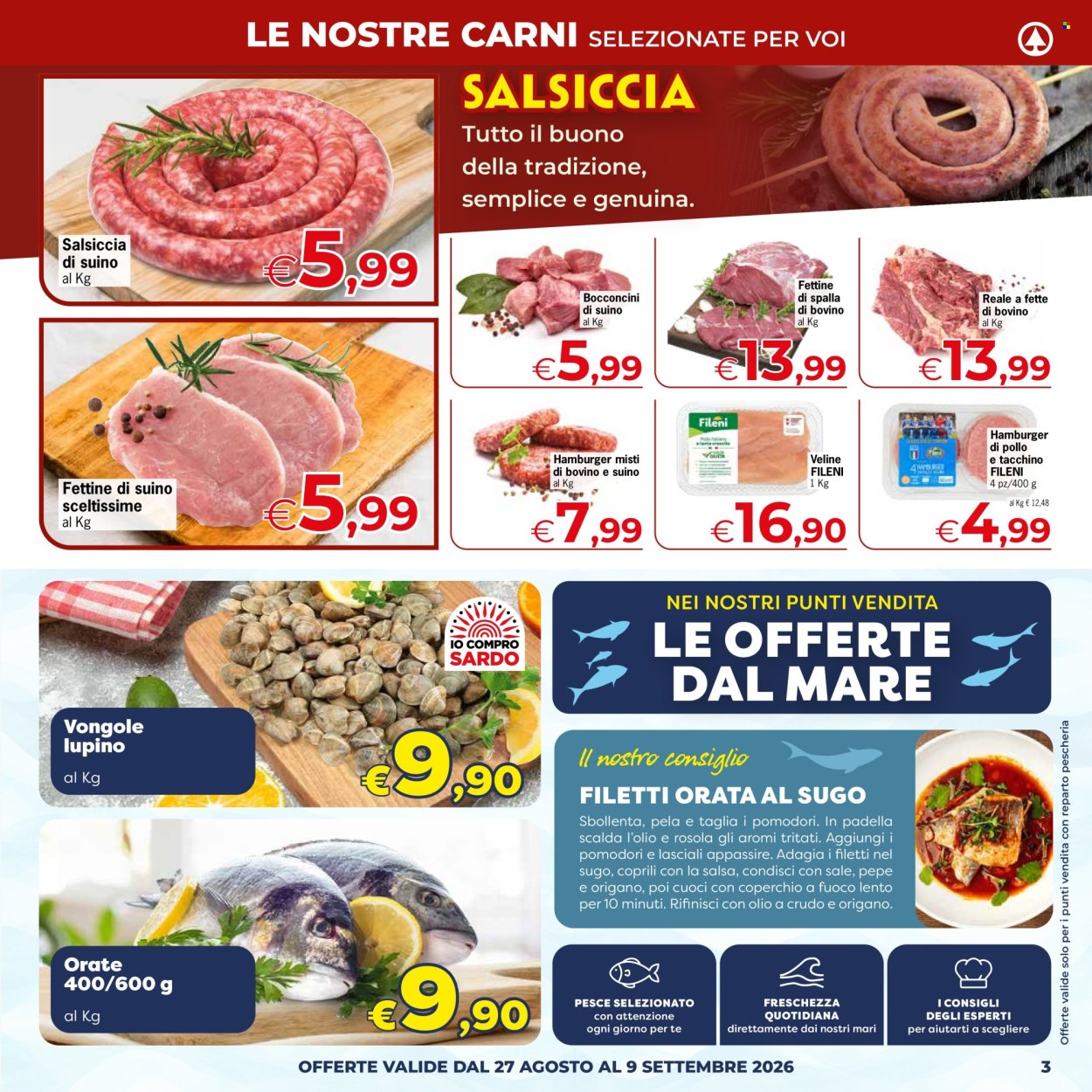 Volantino Eurospar - 27/8/2026 - 9/9/2026. Pagina 3