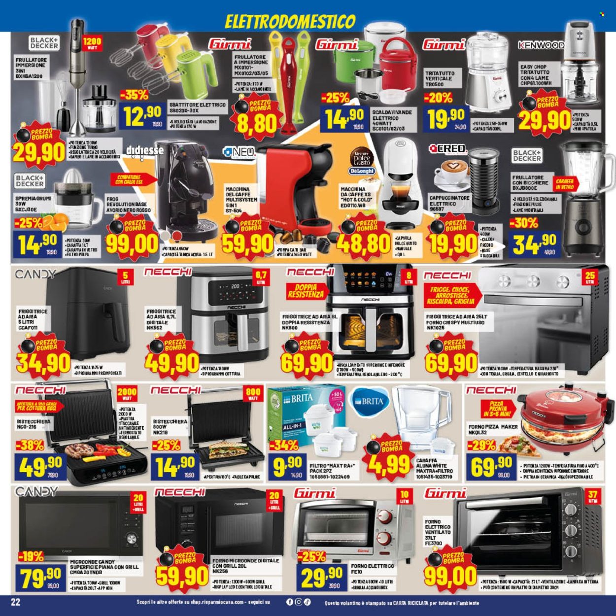 Volantino Risparmio Casa - 27/8/2026 - 13/9/2026. Pagina 22