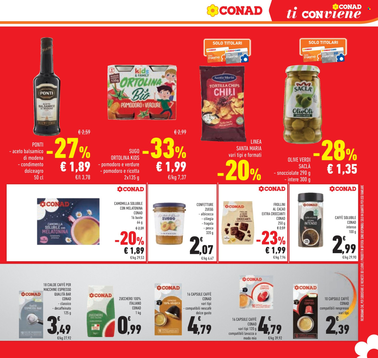 Volantino Conad - 26/8/2026 - 8/9/2026. Pagina 29