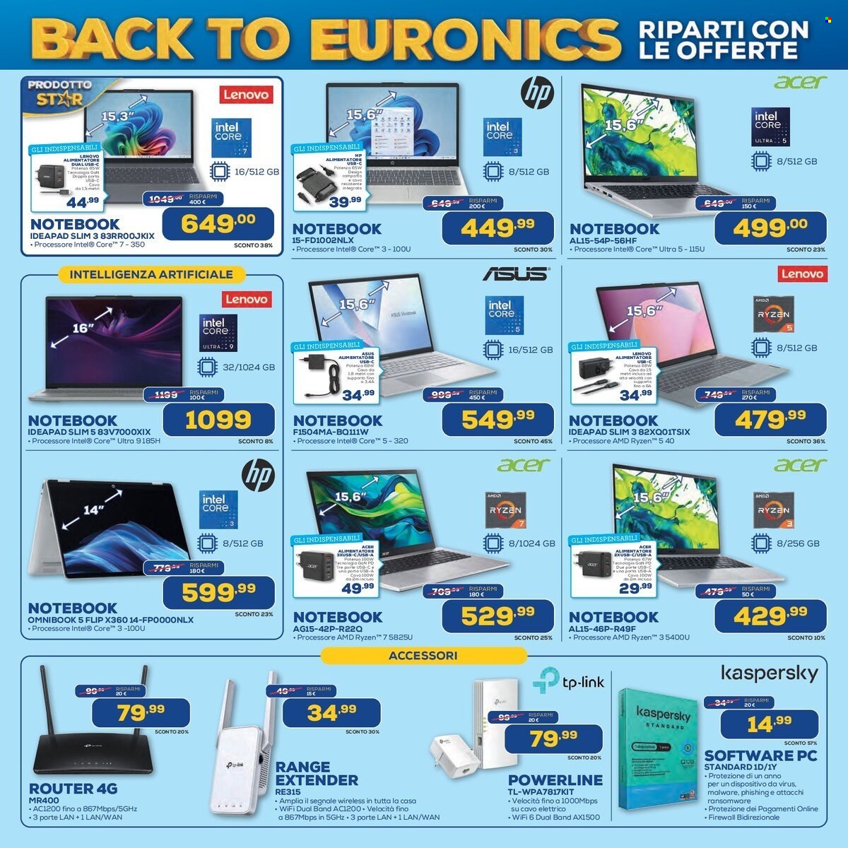 Volantino Euronics - 24/8/2026 - 9/9/2026. Pagina 2