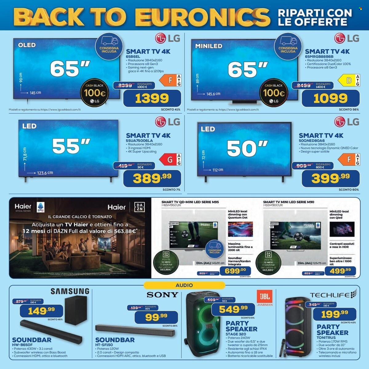 Volantino Euronics - 24/8/2026 - 9/9/2026. Pagina 6