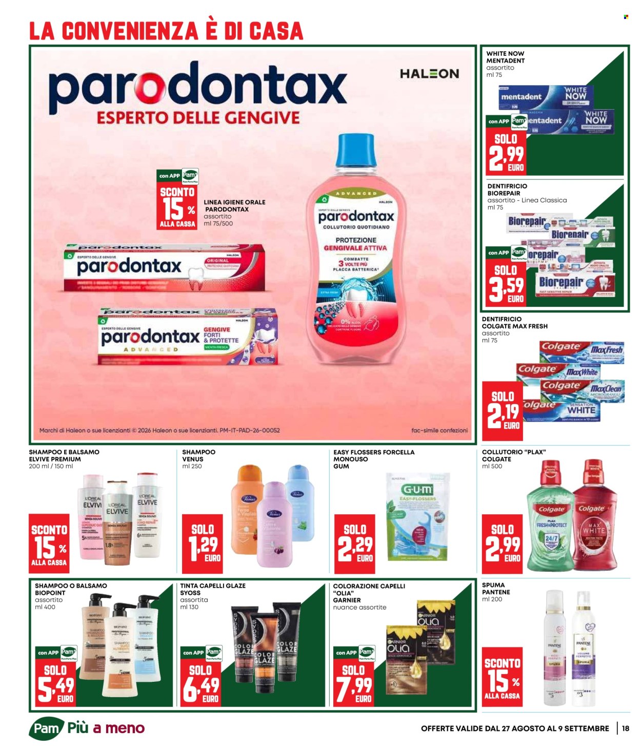 Volantino Pam Panorama - 27/8/2026 - 9/9/2026. Pagina 18