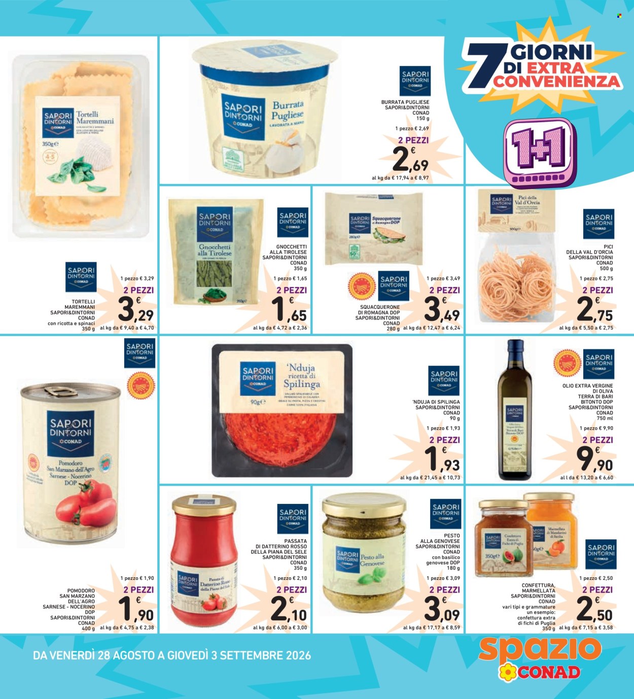 Volantino Spazio Conad - 28/8/2026 - 3/9/2026. Pagina 3