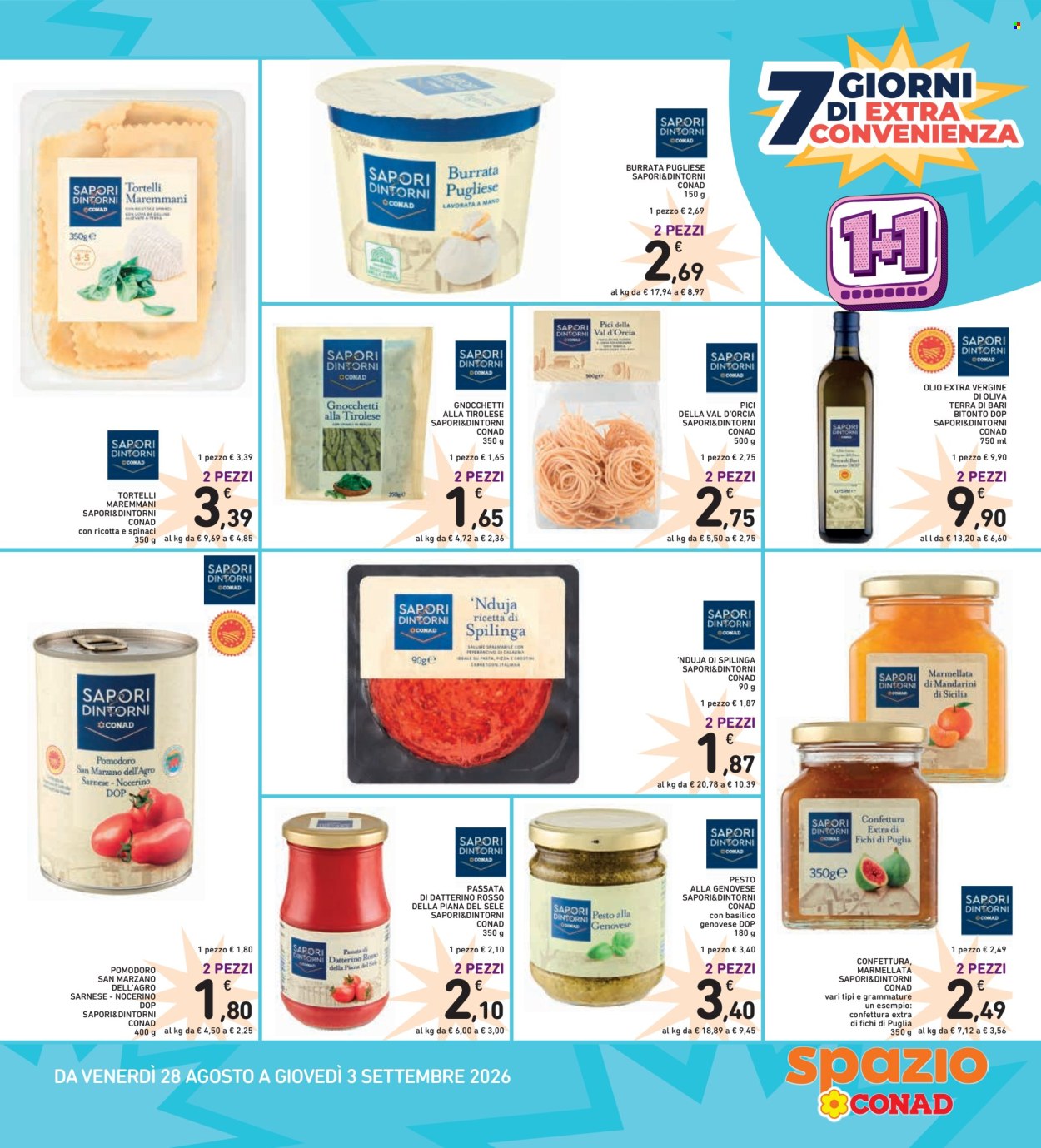 Volantino Spazio Conad - 28/8/2026 - 3/9/2026. Pagina 3