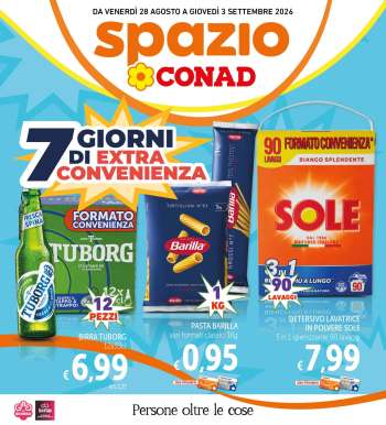 Volantino Spazio Conad - 28/8/2026 - 3/9/2026.
