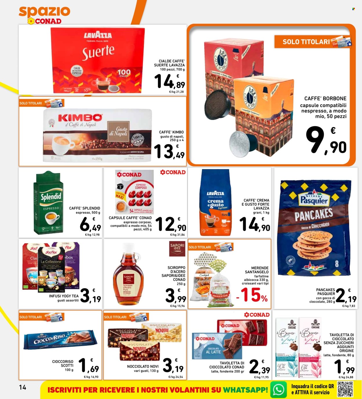 Volantino Spazio Conad - 27/8/2026 - 2/9/2026. Pagina 14