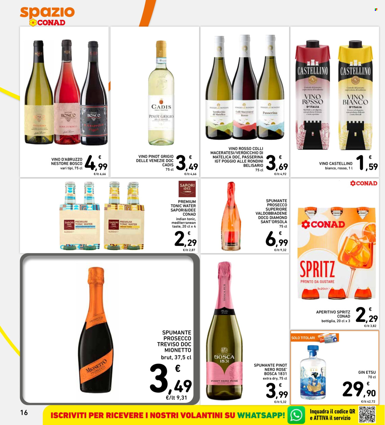 Volantino Spazio Conad - 27/8/2026 - 2/9/2026. Pagina 16