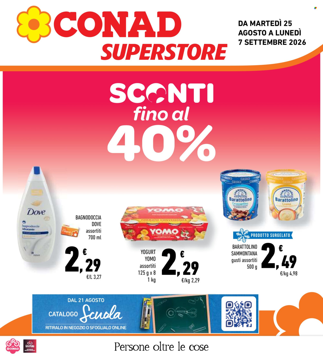 Volantino Conad Superstore - 25/8/2026 - 7/9/2026. Pagina 1