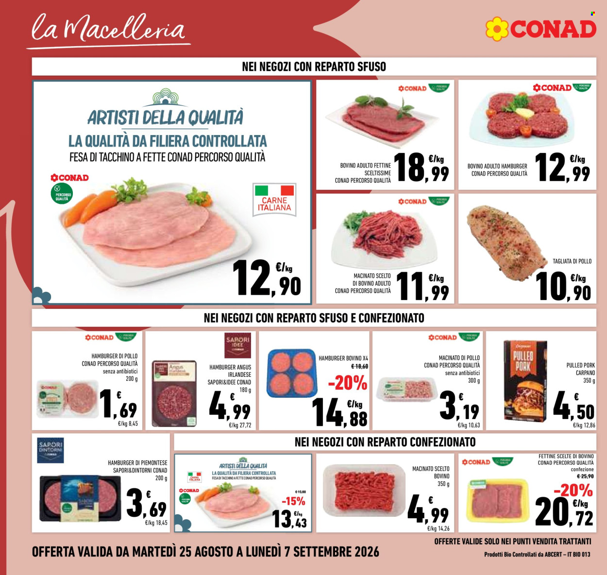 Volantino Conad - 25/8/2026 - 7/9/2026. Pagina 4